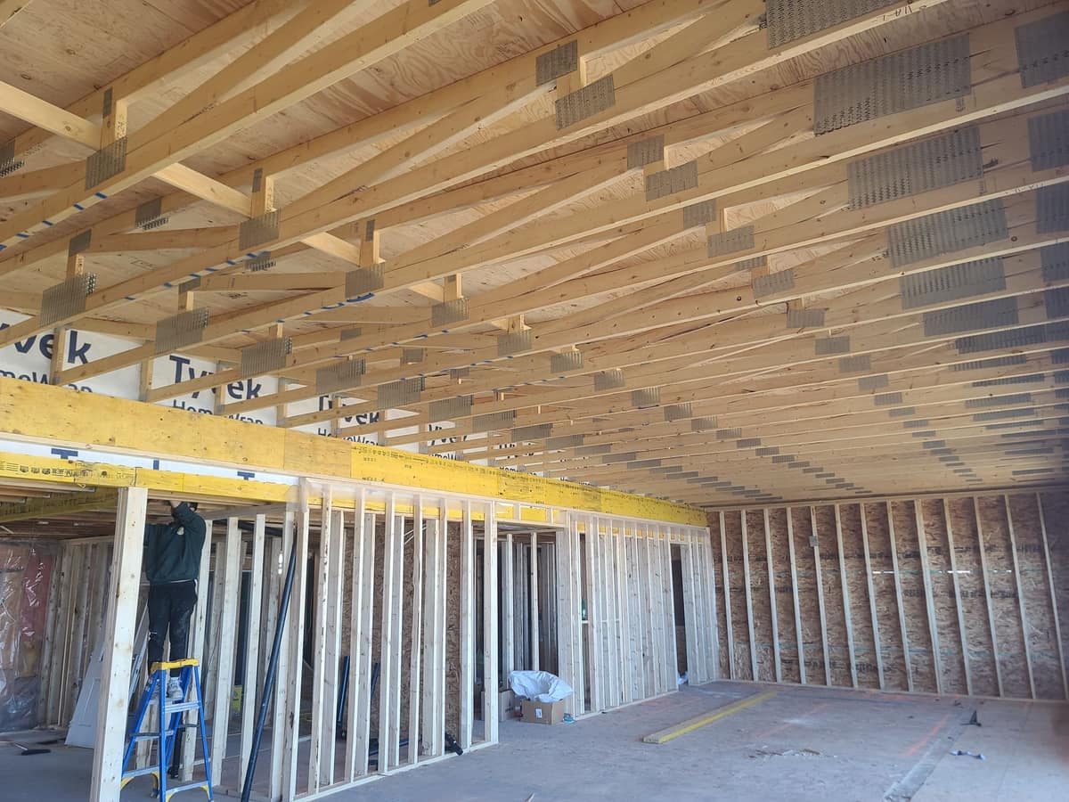 Floor framing detail